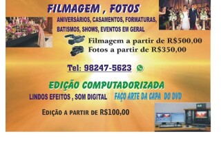 Filmagem Cascadura Servicos para festas infantis e eventos no 210979719 