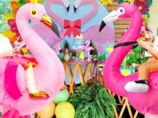 Flamingo Personagens vivos cover festa infantil Tatuap Servicos para festas infantis e eventos no 248618976 