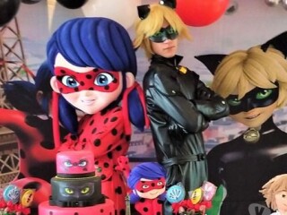 Ladybug e Catnoir personagens vivos cover Mooca Servicos para festas infantis e eventos no 317655782 