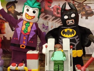 Lego Batman e Coringa cover personagens vivos Carro Servicos para festas infantis e eventos no 328017958 