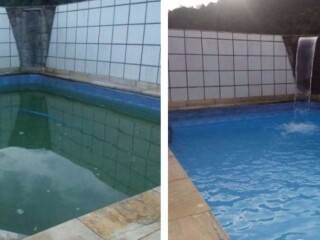 Tratamento fsico qumico para piscinas em Santos e Regio Santos SP Pintor de parede e reformas no 149750643 