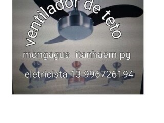 Ventilador de teto instalaco itanhaem 13 996726194 Itanhaem SP Pintor de parede e reformas no 308571813 