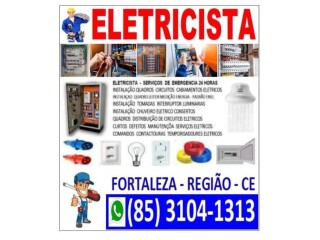 ELETRICISTA FORTALEZA 24 HORAS 85 31041313 Fortaleza Cidade Pintor de parede e reformas no 327626513 