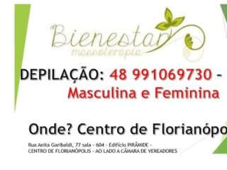 DEPILAO MASCULINA E FEMININA CENTRO DE FLORIANOPOLIS Centro Florianopolis massagem e drenagem linftica no 218266638 