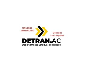 Questes concurso do DETRAN Rio Branco AC Cursos no 327323291 