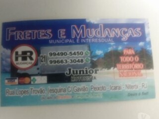 994905450 Mudanca Carreto Frete Locais Niteroi RJ Fretes e mudancas no 304595233 