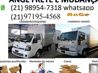 FRETE MUDANAS AJUDANTES E MONTADOR DE MVEIS Belford Roxo RJ Fretes e mudancas no [***] 