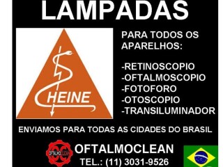 Lmpada para otoscopio Heine Mini 2000 Fibralux Mikatos Alto de Pinheiros Servicos especializados no [***] 