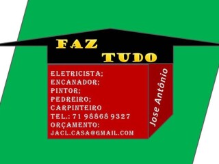 Marido de Aluguel Dia e Noite Centro de Salvador Servicos especializados no 199804538 