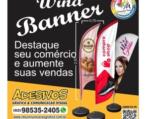 Wind Banners Aparecida de Goiania GO Servicos especializados no 257470349 