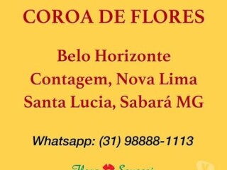 Velrio da Paz BH coroa de flores cemitrio da Paz BH CentroSul Servicos especializados no [***] 