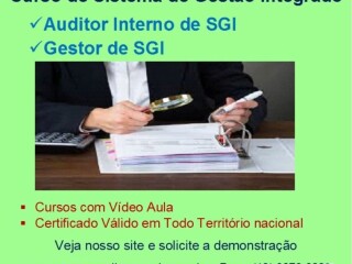 Curso online Auditor Interno Gesto Integrada Boa Vista RR cursos tcnicos enfermagem esttica profissionalizantes 199491849 