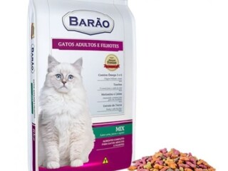 Raco Baro Premium Gato Mix Carne Peixe e Vegetais 27 Kg Outros Bairros Belo Horizonte MG Pet shops e veterinrios Outros Bairros Belo Horizonte MG no 196720169 