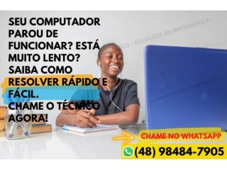 Manutenco de Computadores Notebooks a Domiclio WhatsApp Sao Jose SC Assistncia tcnica e conserto de eletrnico no 320629709 