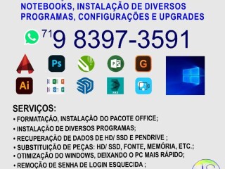 Assistncia tcnica de computadores Centro de Salvador Assistncia tcnica e conserto de eletrnico no 323001592 