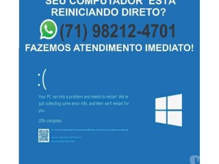 Seu computador est reiniciando direto Temos Pecas Centro de Salvador Assistncia tcnica e conserto de eletrnico no 328560554 