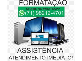 Formataco computador a domiclio em Salvador Centro de Salvador Assistncia tcnica e conserto de eletrnico no 328639658 