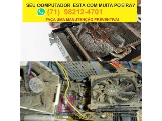 Limpeza de computador Atendimento a domiclio Centro de Salvador Assistncia tcnica e conserto de eletrnico no 329304761 