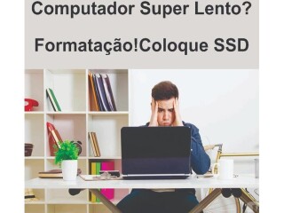 Computador super lento Adquira ssd 240 gigas com windows Centro de Salvador Assistncia tcnica e conserto de eletrnico no 329370399 