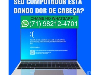 Seu computador está dando muita dor de cabeça? Centro de Salvador - Assistência técnica e conserto de eletrônico 