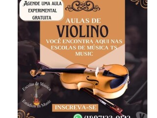 Curso de violino em São Paulo São Mateus - Cursos de teatro, dança e música 