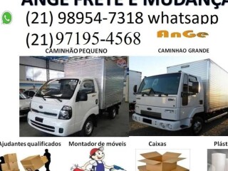 FRETE MUDANÇAS AJUDANTES E MONTADOR DE MÓVEIS Bangu - Fretes e mudanças 